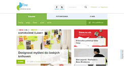Desktop Screenshot of inflow.cz